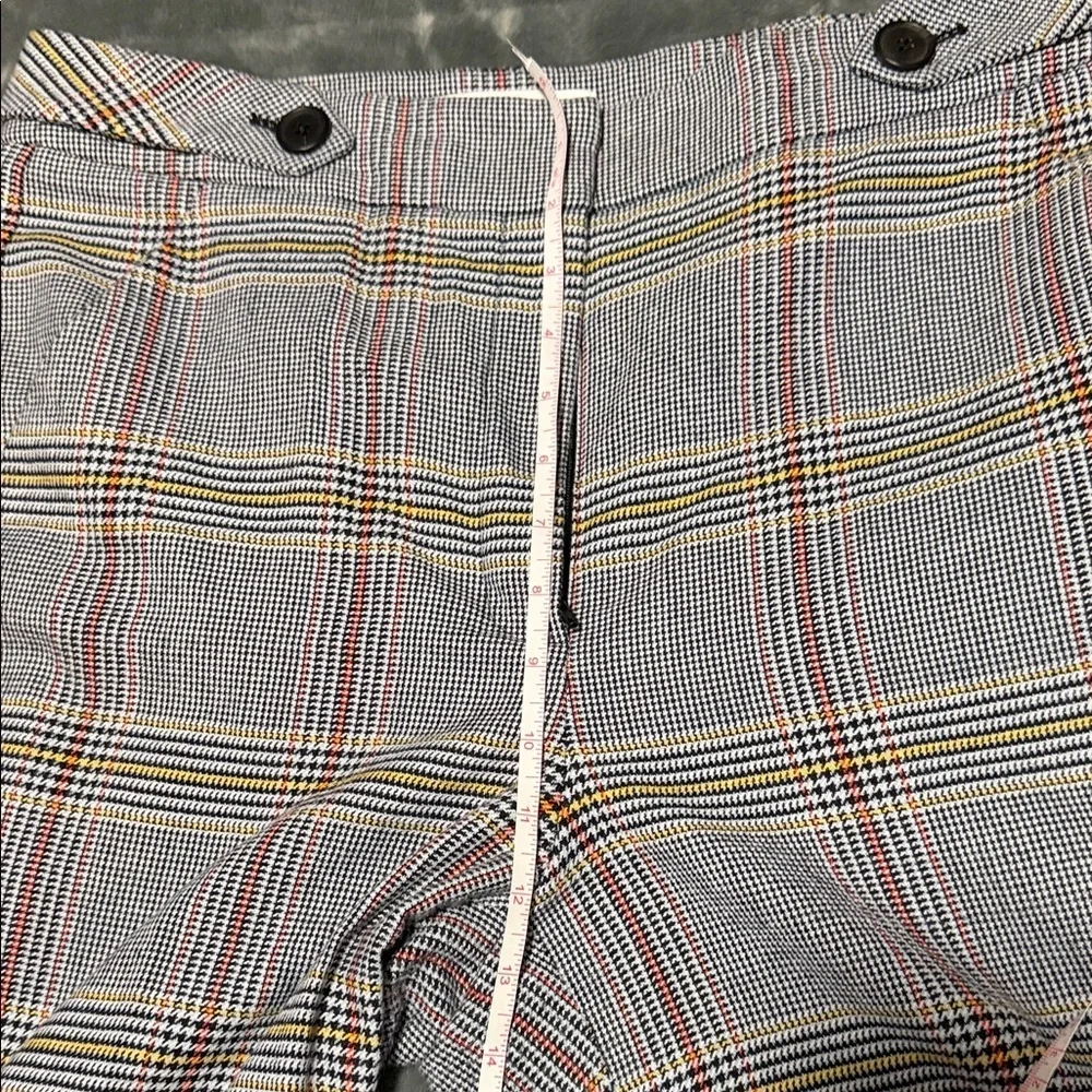 Veronica Beard Checkered Cropped Leg Pants